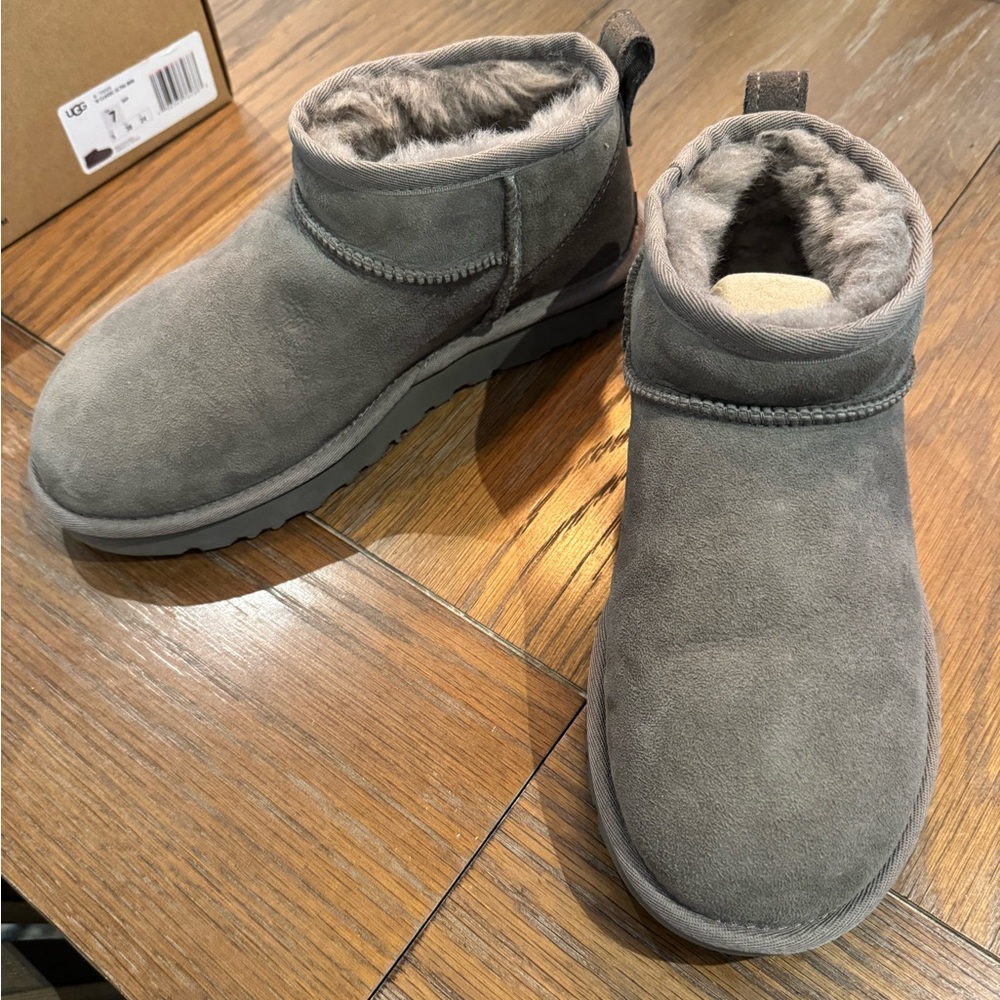 UGG Classic Ultra Mini in Smoke (grey)